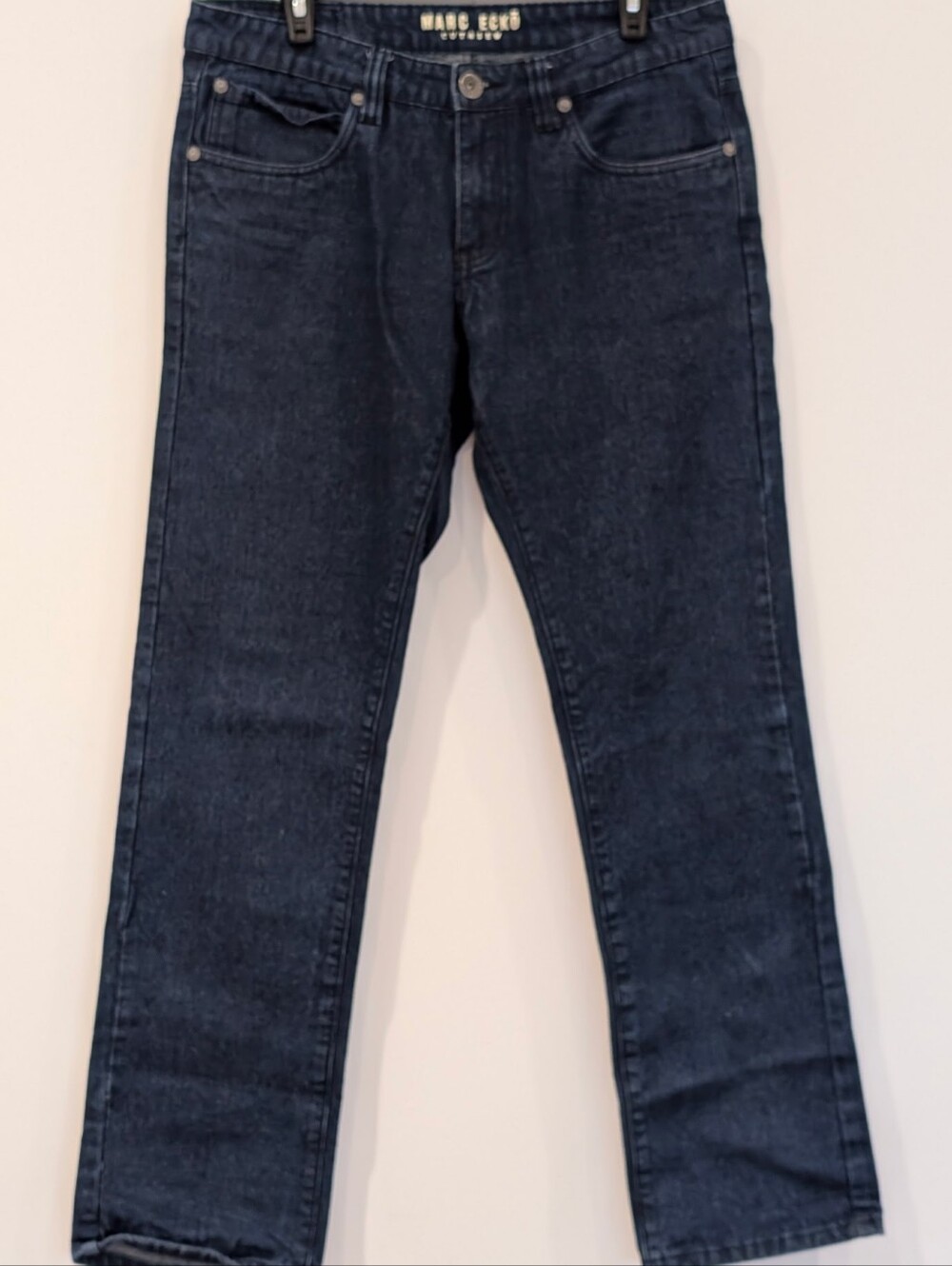 Marc Ecko Cut & Sew Blue Denim 5 Pocket Straight Cut Jeans Men's Y2K Vintage